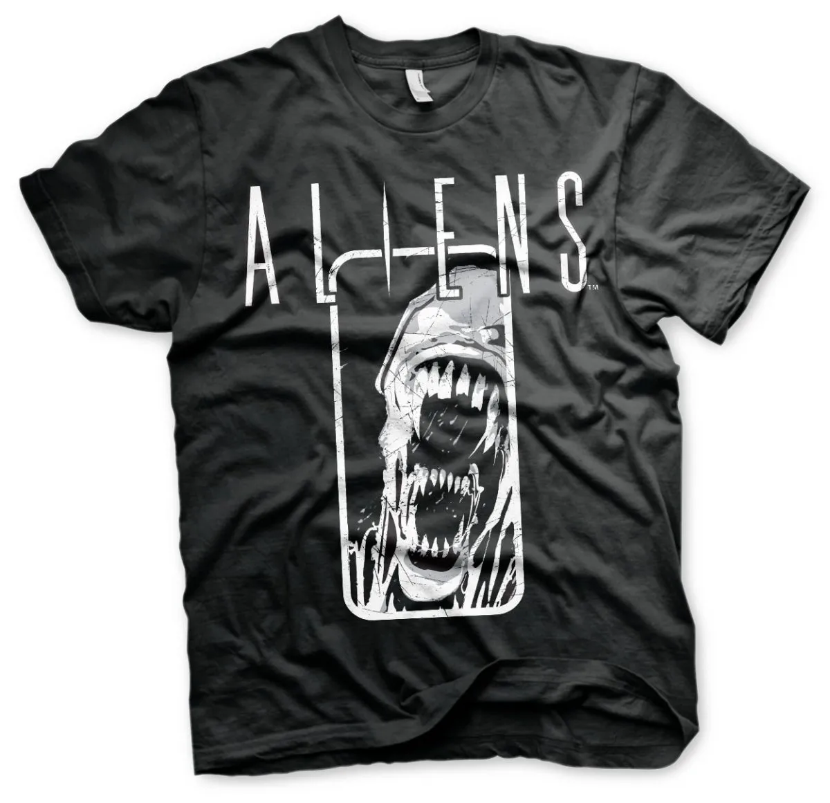 Aliens Distressed T-Shirt